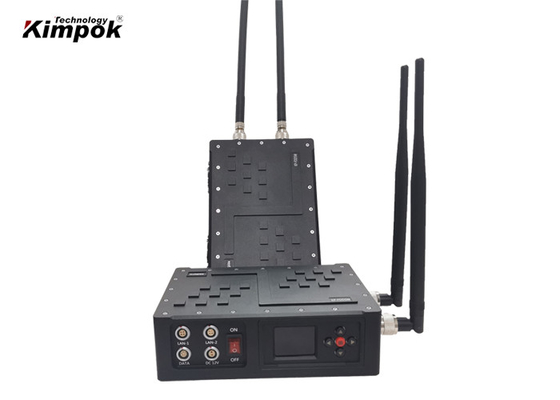 Savunma için iki yönlü UAV Video Göndericisi VHF UHF Veri Bağlantısı
