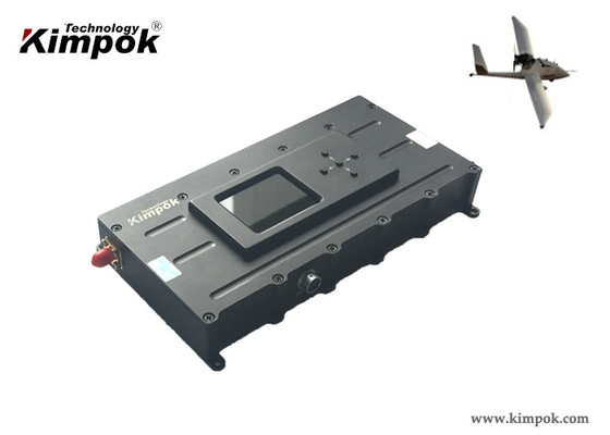 UAV için Kimpok COFDM Video Verici H.265 1080P HD 60km LOS