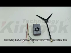 1.2G 4.5W FPV VTX Kablosuz Video Verici 16CH Uzun Mesafe İletimi FPV RC Drone