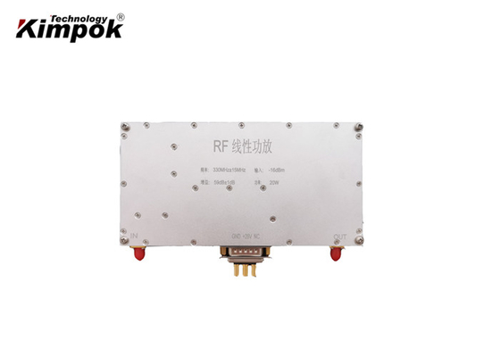 59dB 28V Anti Parazit ile 300MHz 20W RF Lineer Güç Amplifikatörü