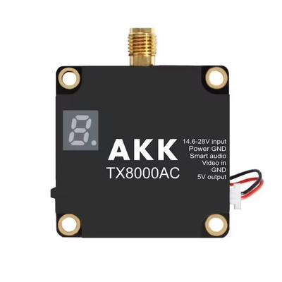 AKK 8W 5.8G Ultra Video İletişim 5.8Ghz Drone Video İletici 8W VTX 96CH