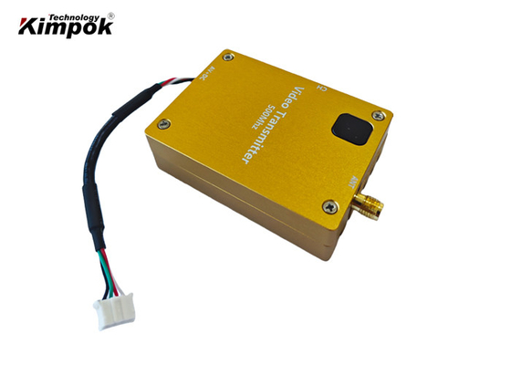 600Mhz Analog Video Göndericisi 4W Gönderim Gücü FM Modülasyonu