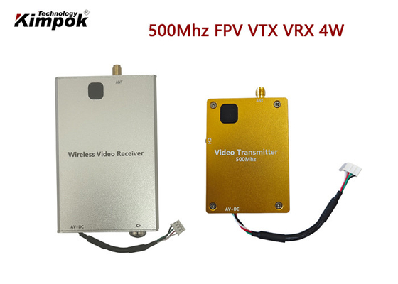 600Mhz Analog Video Göndericisi 4W Gönderim Gücü FM Modülasyonu