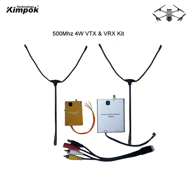 500Mhz 4W FPV HD Dijital Vtx Video Bağlantısı 40km Ultra Uzun Menzilli