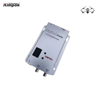 1.5Ghz 5W Mini uzun menzilli fpv vtx Video Göndericisi ve Alıcısı 5W Drone için Kablosuz AV Göndericisi