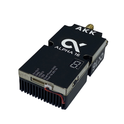 AKK Alpha16 Kablosuz Video Verici 5.8G 16W FPV VTX 96CH RC Drone Görüntü Aktarımı için