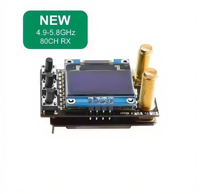 AKK Diversity RX 4.9G to5.8G FPV VRX Kablosuz Video Alıcısı 80CH RC FPV Yarış Dronu için