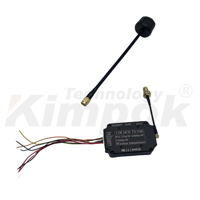 3.3G 3.5W FPV UAV Video Göndericisi 3.3Ghz VTX ile IRC 24CH 25mW/2000mW/3500mW FPV VTX Modülü