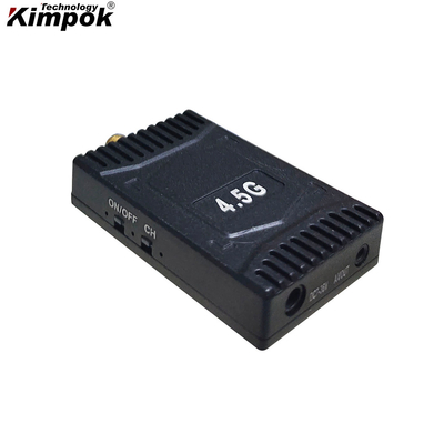 2.5W İletişim Gücü 4.5G 1 Vp-p FM Ses Video Çıktısı için Analog Video İletici ve Alıcı