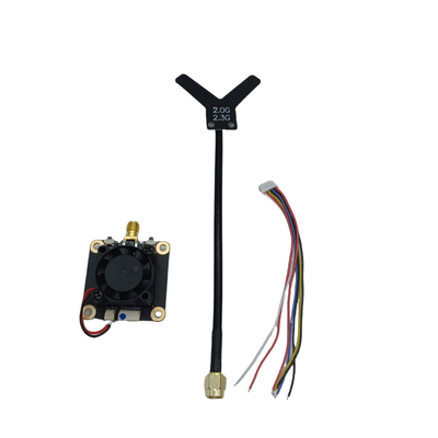 2.2G 1.6W Drone Analog Video Göndericisi 2.2Ghz FPV VTX Uzun Menzilli Video İletişim