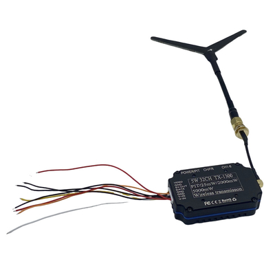 1.2G 1.3G 5W Kablosuz Video Göndericisi 32CH FPV VTX 25mW 2000mW 5000mW Video Bağlantısı