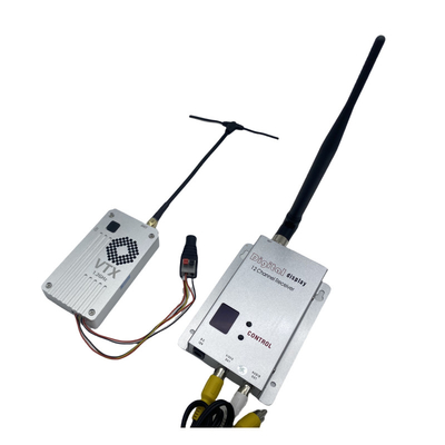 1.2G 5W Kablosuz Video Göndericisi ve Alıcısı 1.2Ghz FPV VTX VRX RC Yarış Droni VTX için