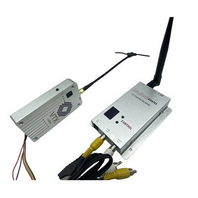 1.5G 5W FPV Kablosuz Video Göndericisi ve Alıcısı 20km Uzun Menzilli VTX VRX RC Yarış