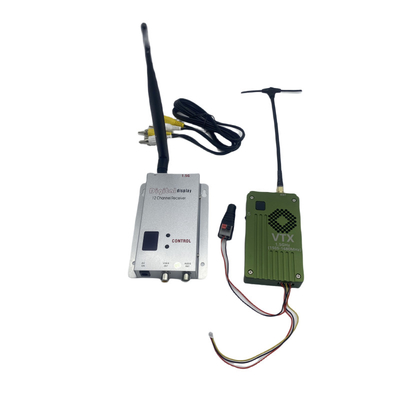 1.5Ghz 8W FPV VTX VRX Yarış Drones 1505M-1680M Kablosuz Video Göndericisi ve Alıcısı
