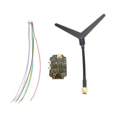 1.2Ghz 2W Kablosuz Video Göndericisi 1.2G Drone VTX FPV Video Bağlantısı Desteği IRC Protokolü