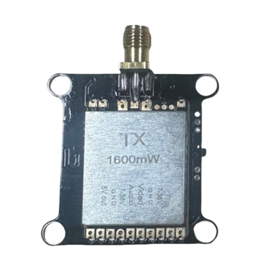 1.2Ghz FPV Drone Kablosuz Video Bağlantısı Göndericisi 1.2G 1.6W RF Gücü VTX 8 Kanal