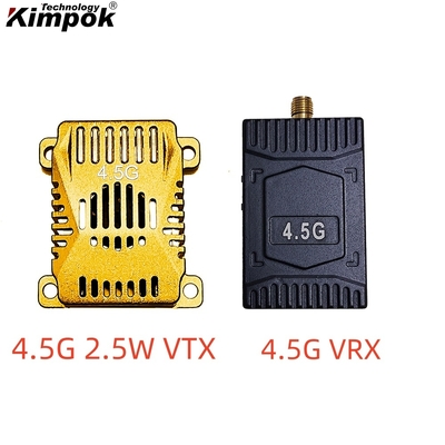2.5W İletişim Gücü 4.5G 1 Vp-p FM Ses Video Çıktısı için Analog Video İletici ve Alıcı