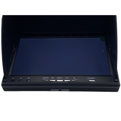 5.8G FPV Monitörü 40CH DVR 4.3 İnç 16:9 LCD Ekran NTSC/PAL Otomatik Arama Video Kaydı RC FPV Multikopter için