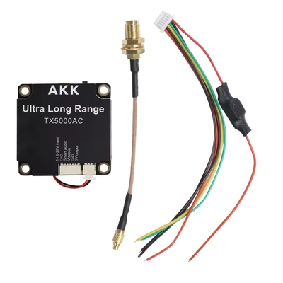 İHA Video Verici AKK 5W FPV VTX 96CH Video Verici Akıllı Ses Desteği Video Bağlantısı