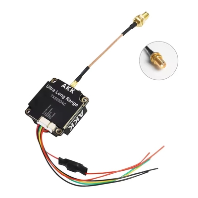 İHA Video Verici AKK 5W FPV VTX 96CH Video Verici Akıllı Ses Desteği Video Bağlantısı
