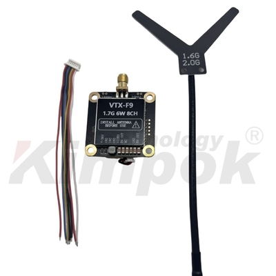 1.7G 6W Kablosuz Video Verici ve Alıcı 8CH Destek IRC Tramp 1.7G VTX VRX