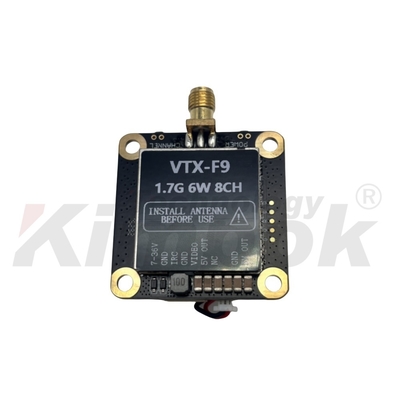1.7G 6W Kablosuz Video Verici ve Alıcı 8CH Destek IRC Tramp 1.7G VTX VRX