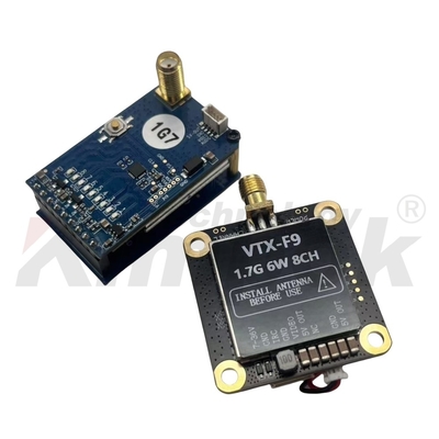 1.7G 6W Kablosuz Video Verici ve Alıcı 8CH Destek IRC Tramp 1.7G VTX VRX