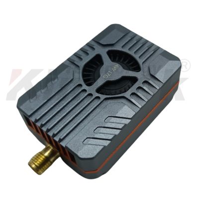 1.7Ghz VTX Kablosuz UAV Video Göndericisi Desteği IRC Tramp Video Link 4W RF Gücü VTX