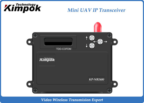 Kimpok 2.4 Ghz Video Verici kablosuz 100-1000mW RS422 Arayüzü