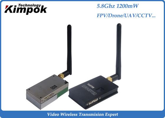 1200mW Analog Video Verici 5.8Ghz, HDMI Kablosuz CCTV Video Verici