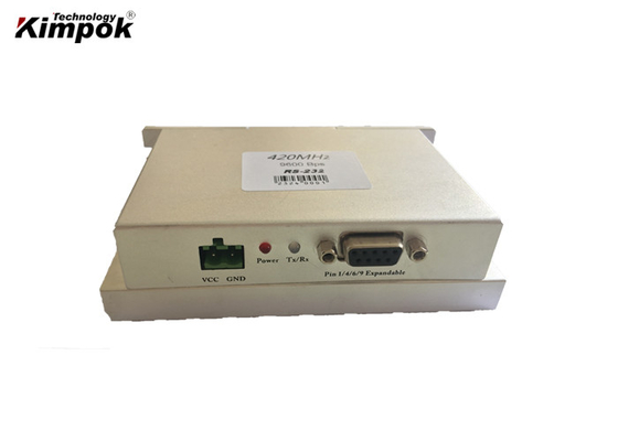 5-10 Watt IP Veri Radyo Alıcı-Verici Bağlantısı VHF RS232 & RS485 20km LOS